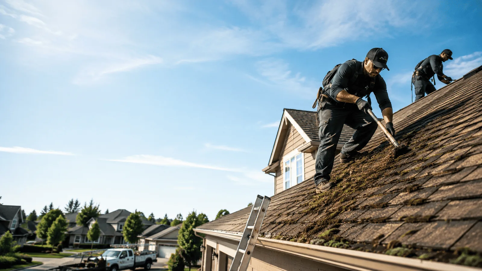 Roof Moss Removal in Drury, MA near me